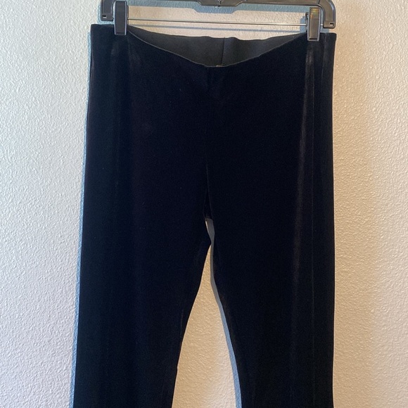 FREE PEOPLE VELVET FLARE PULL ON PANTS - Picture 3 of 6